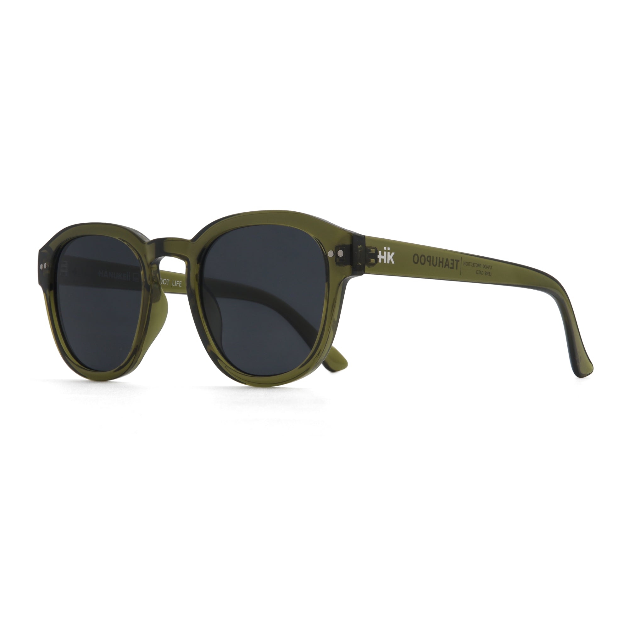 Hanukeii Teahupoo Sonnenbrille Grün Schwarz