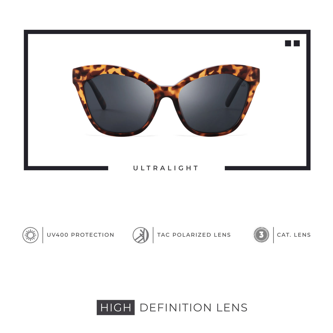 Gafas de Sol para mujer Polarizadas Laguna Tortoise / Black