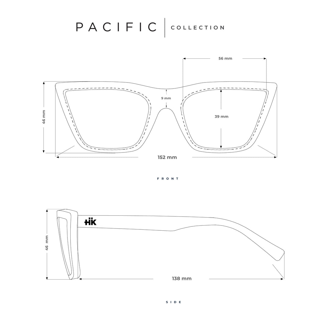 Gafas de Sol para mujer Polarizadas Pacific Black / Black