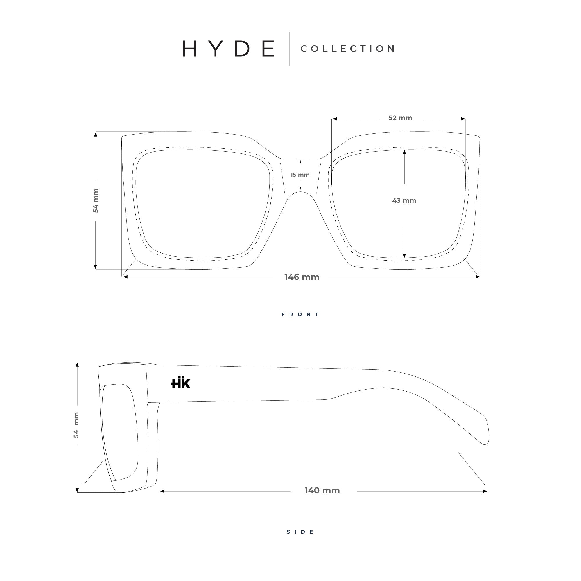Gafas de Sol para mujer Polarizadas Hyde Camo / Black