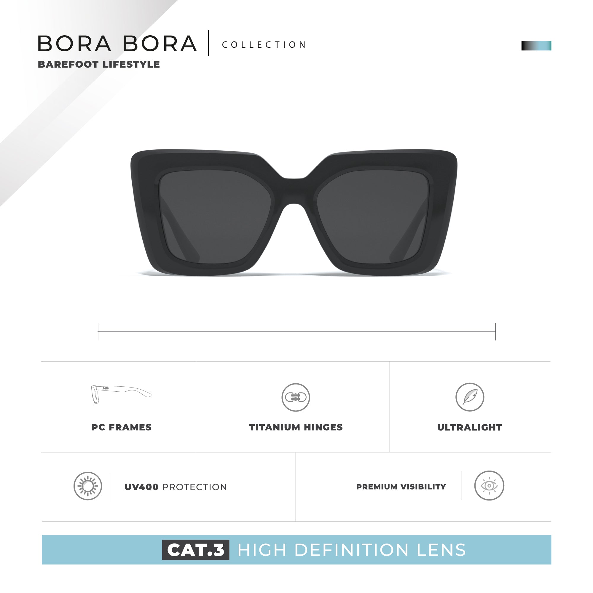 Bora Bora Black / Black