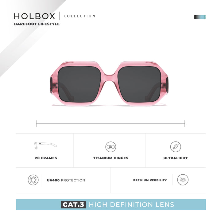 Holbox Pink / Schwarz