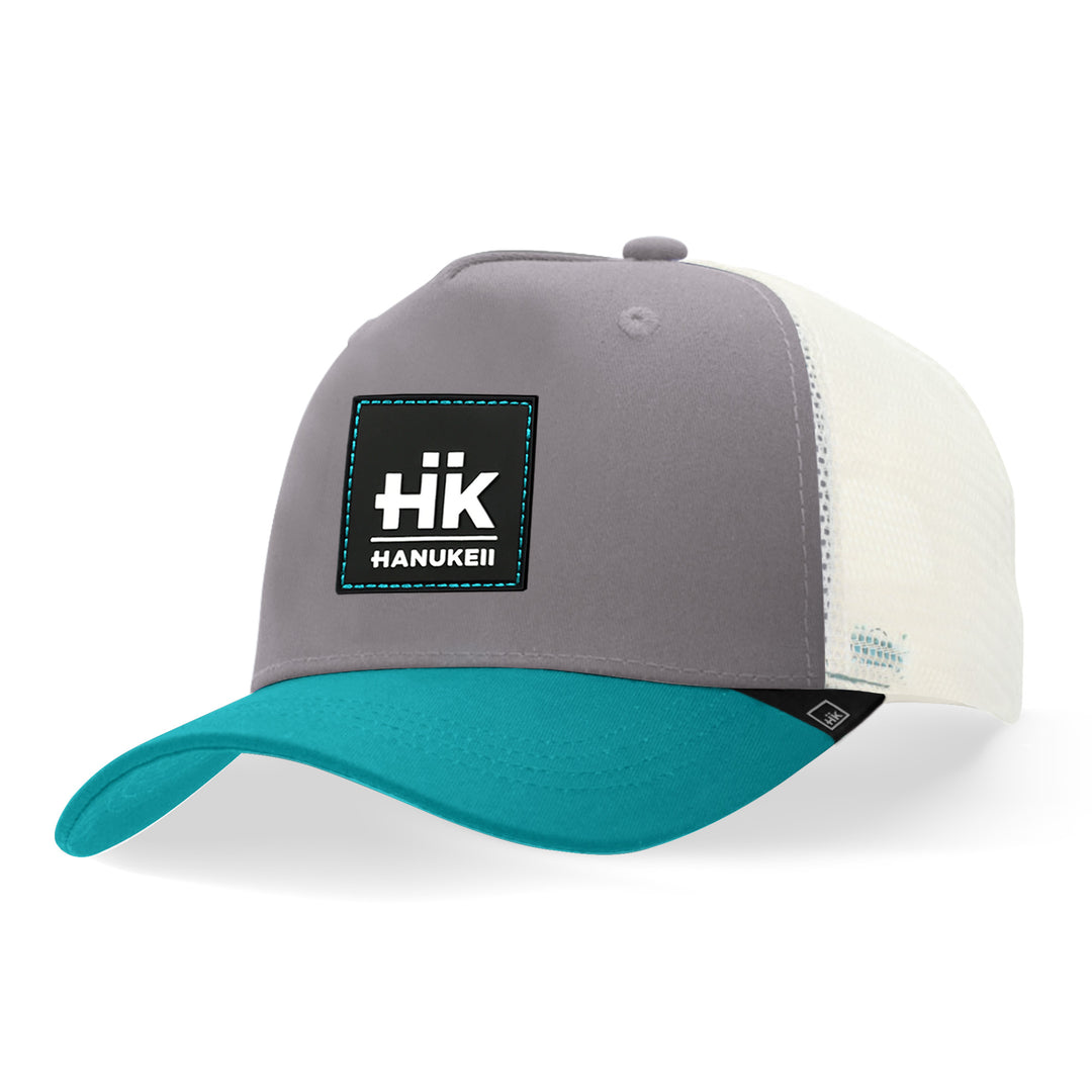 Gorras trucker para mujer Barefoot Grey / White / Blue