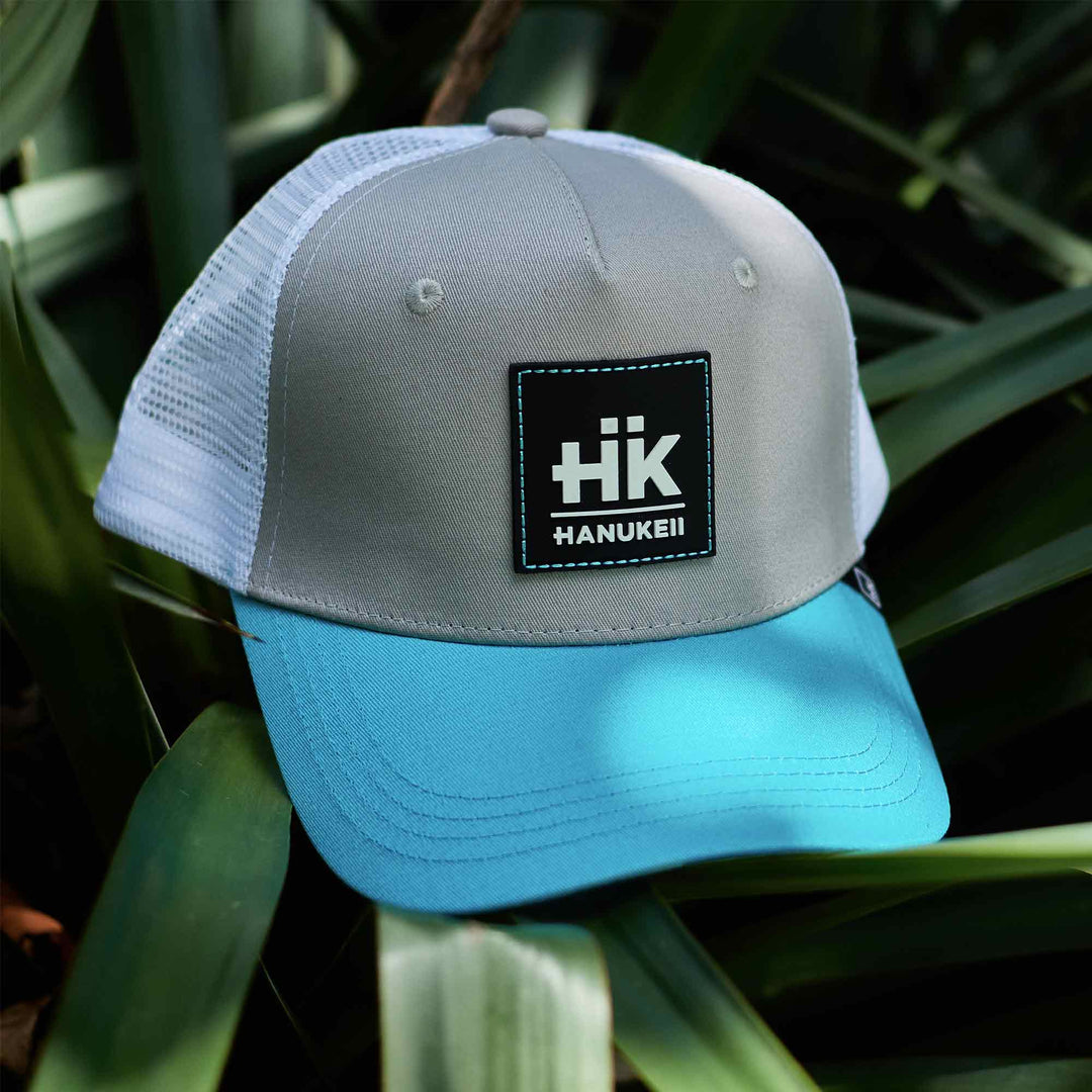 Gorras trucker para mujer Barefoot Grey / White / Blue
