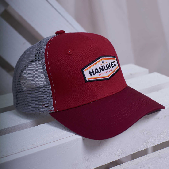 Gorras trucker para mujer Venice Red / Grey